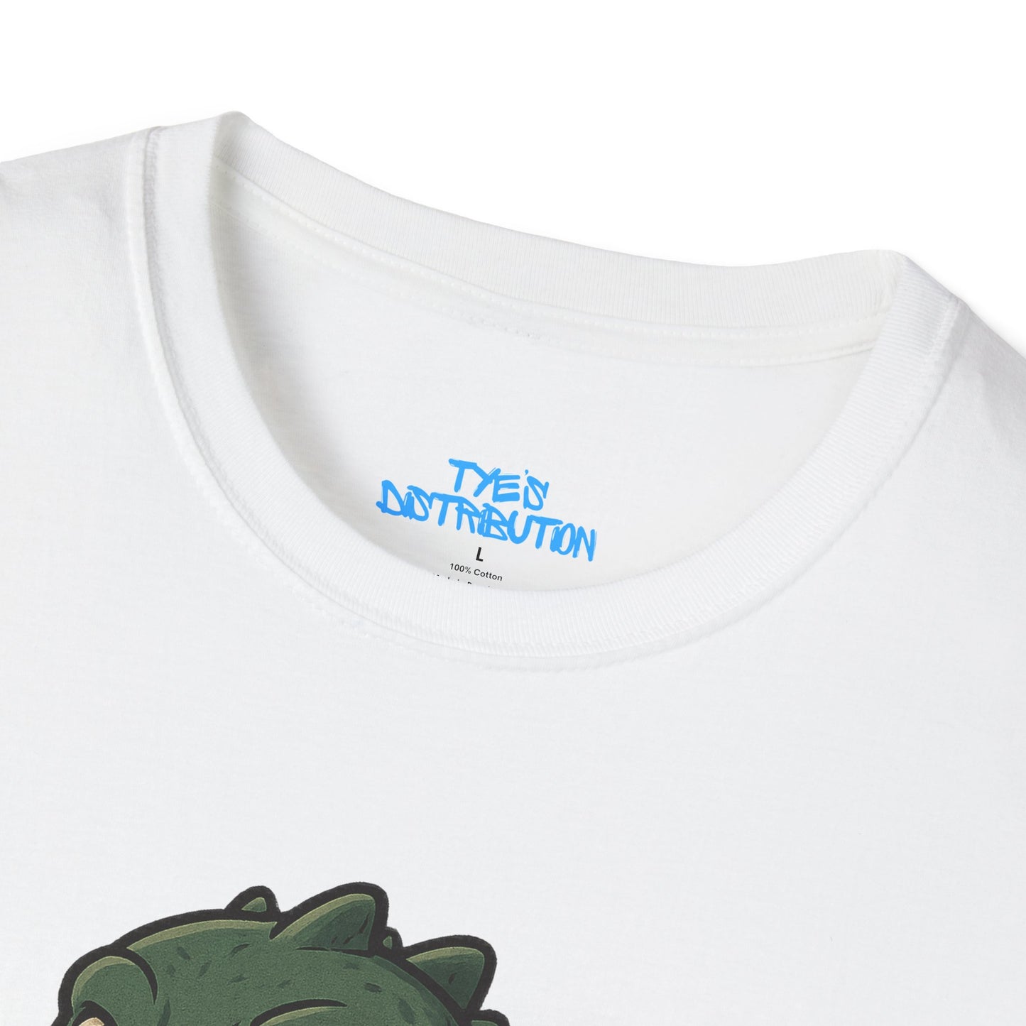 Cute & Bitey Dino - Unisex Softstyle T-Shirt