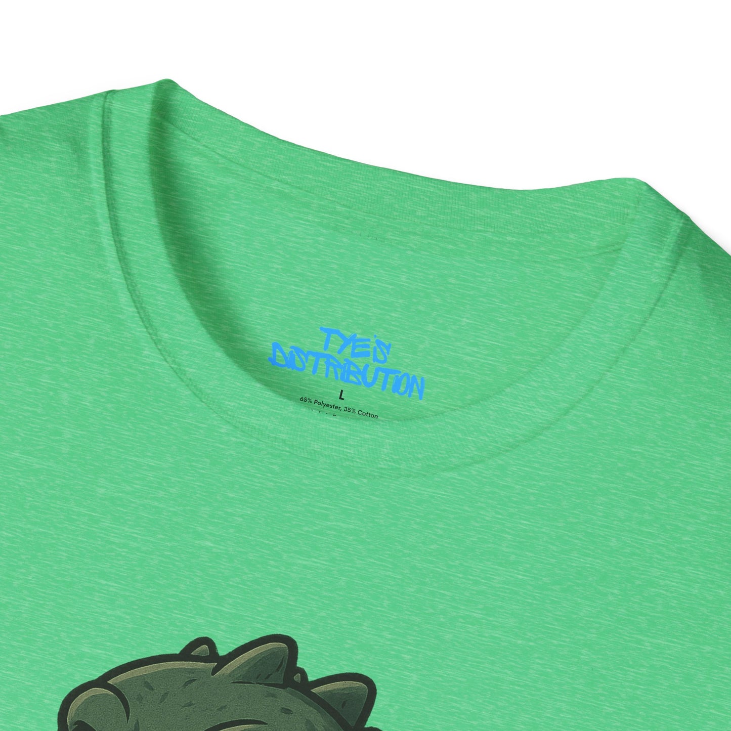 Cute & Bitey /W White Outline - Unisex Softstyle T-Shirt