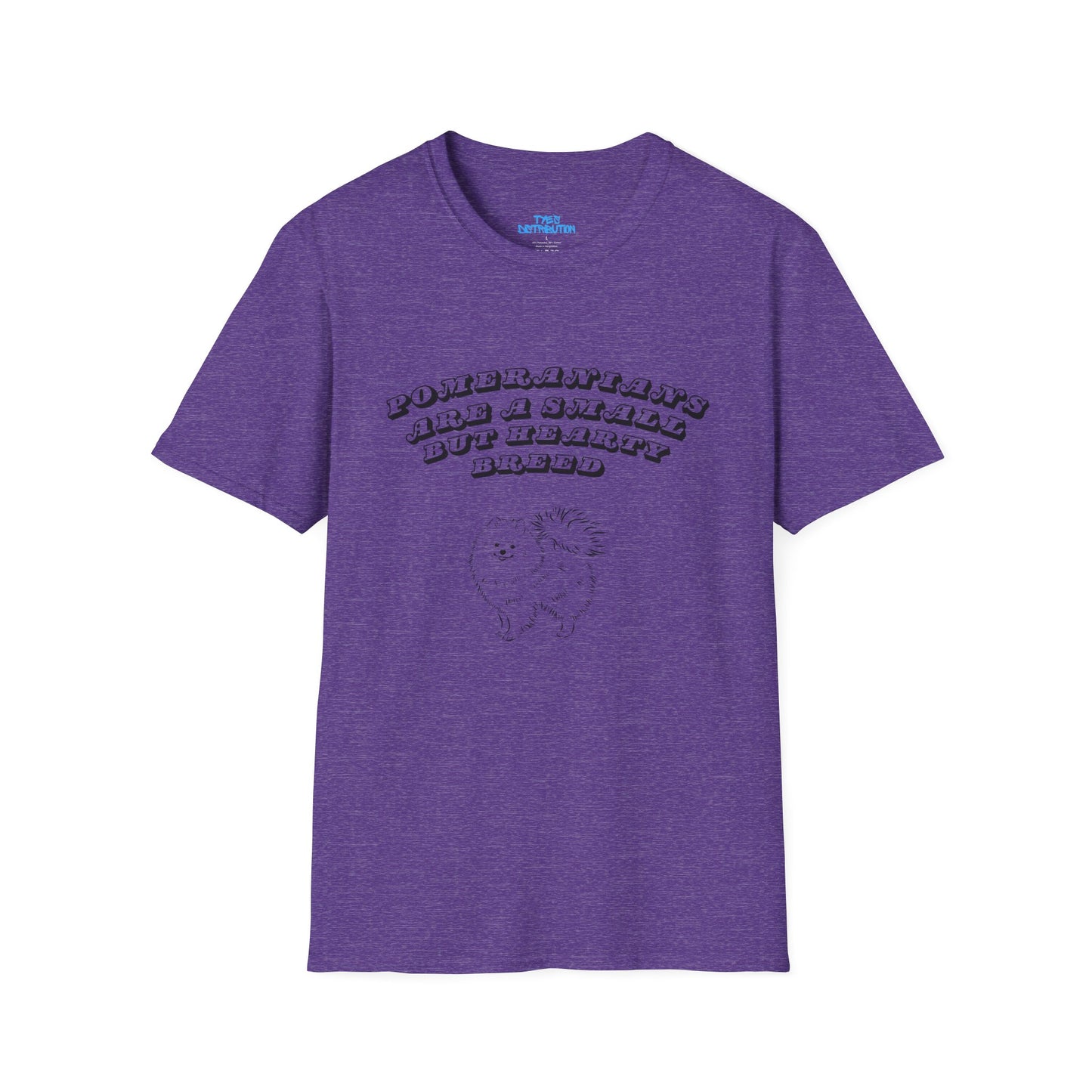 Pomeranians are a Small but Hardy Breed - Unisex Softstyle T-Shirt