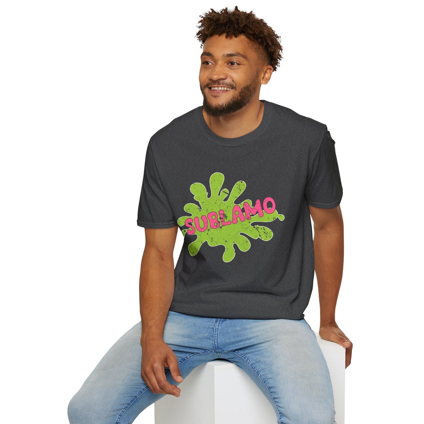 Sublamo Distressed - Unisex Softstyle T-Shirt