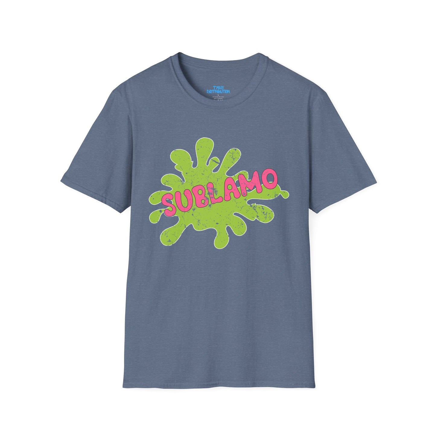 Sublamo Distressed - Unisex Softstyle T-Shirt