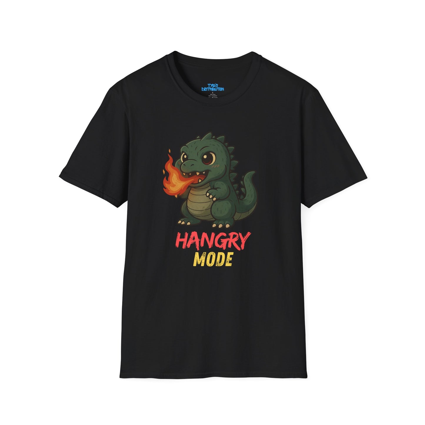 Hangry Mode Dino - Unisex Softstyle T-Shirt