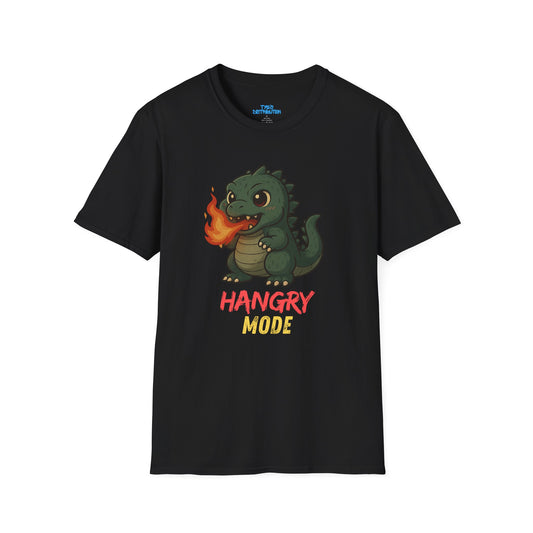 Hangry Mode Dino - Unisex Softstyle T-Shirt