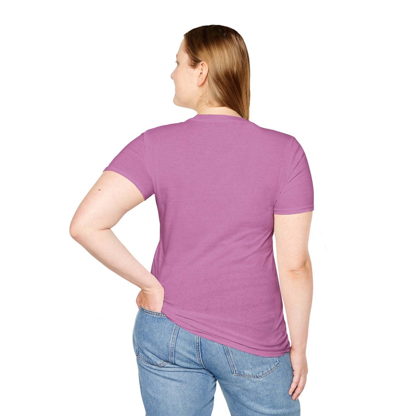 Cute & Bitey /W White Outline - Unisex Softstyle T-Shirt