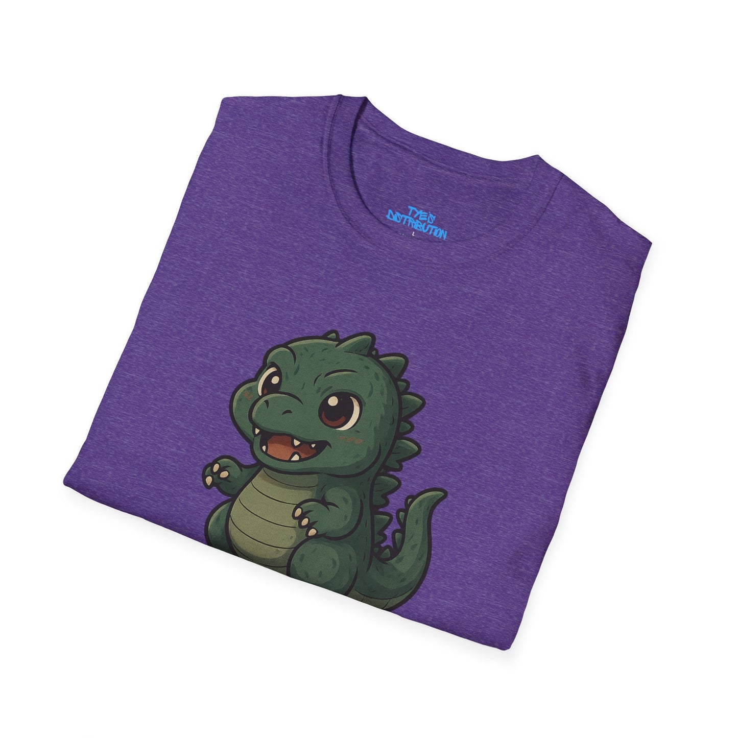 Cute & Bitey Dino - Unisex Softstyle T-Shirt