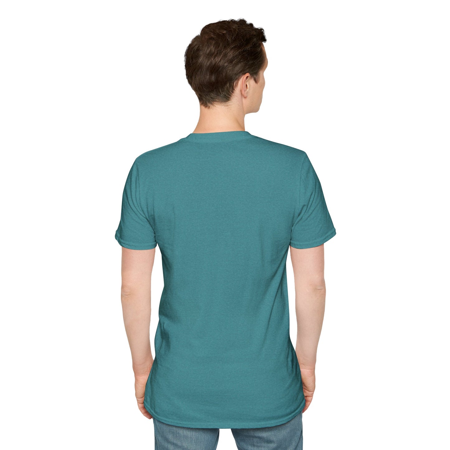 Tiny Human Tamer W/ White Design - Unisex Softstyle T-Shirt