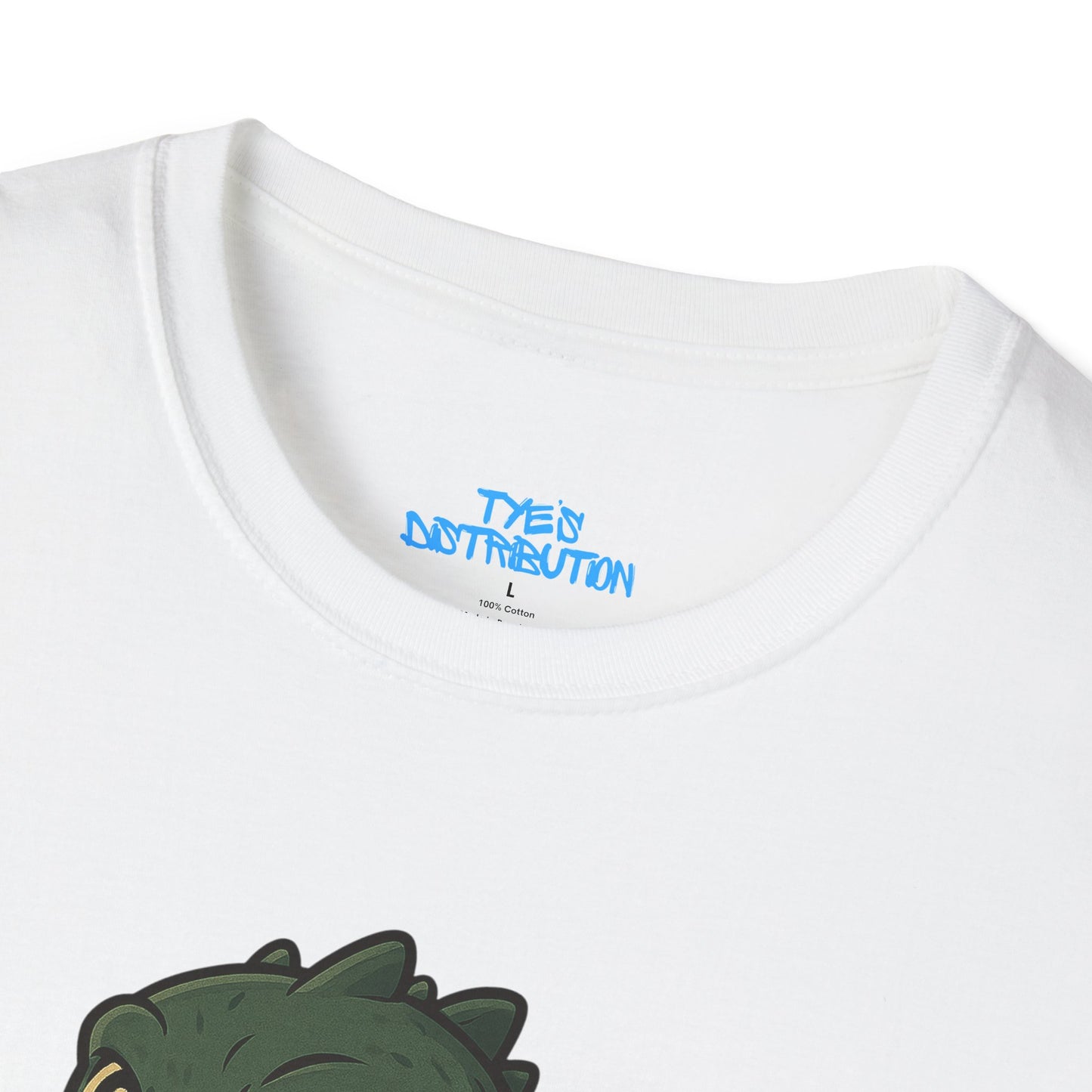 Hangry Mode Dino - Unisex Softstyle T-Shirt