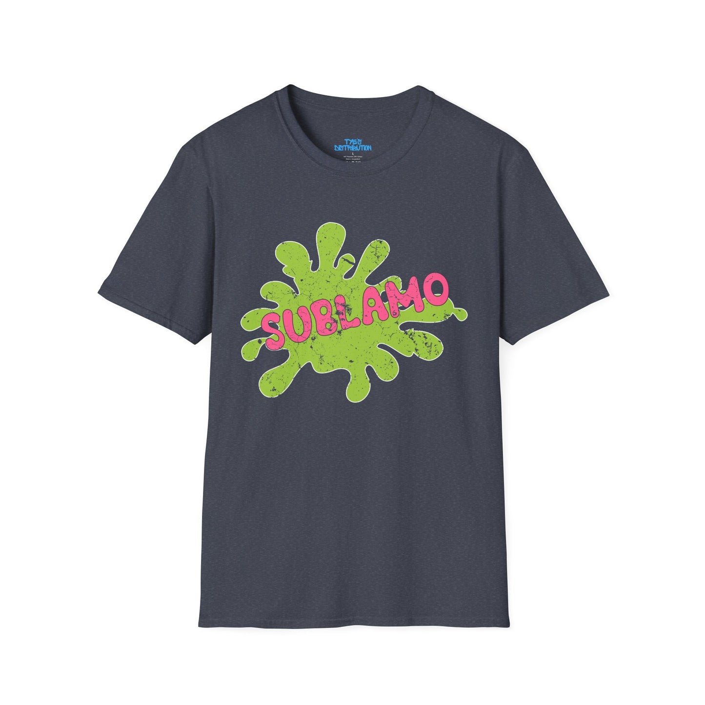 Sublamo Distressed - Unisex Softstyle T-Shirt