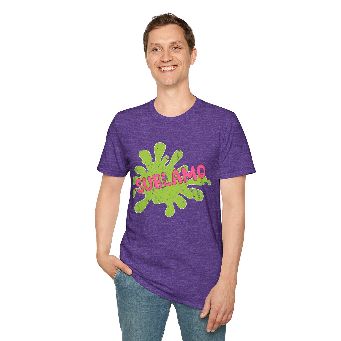 Sublamo Distressed - Unisex Softstyle T-Shirt