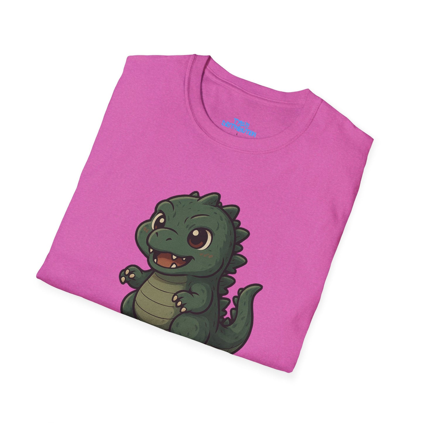 Cute & Bitey /W White Outline - Unisex Softstyle T-Shirt