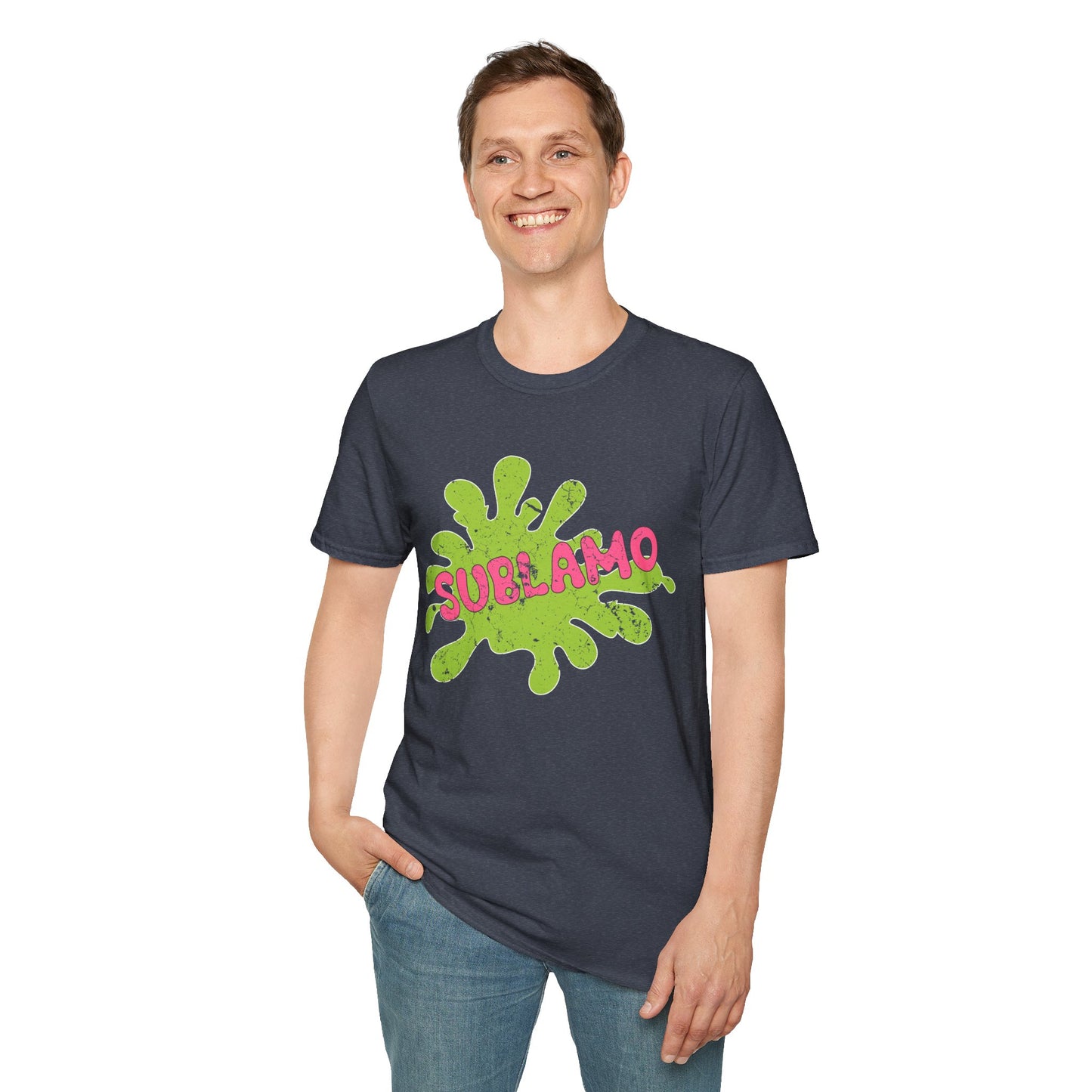 Sublamo Distressed - Unisex Softstyle T-Shirt