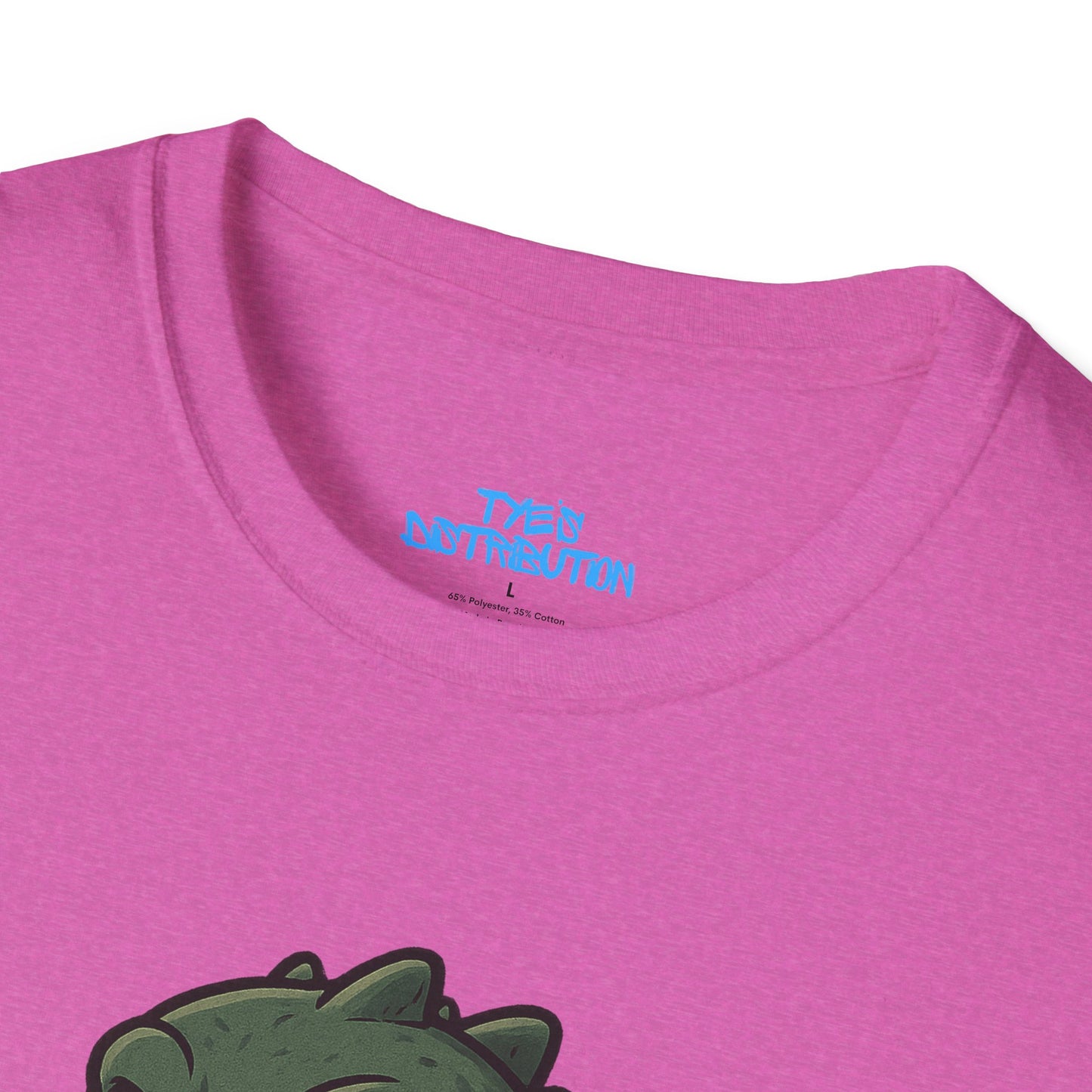 Cute & Bitey /W White Outline - Unisex Softstyle T-Shirt