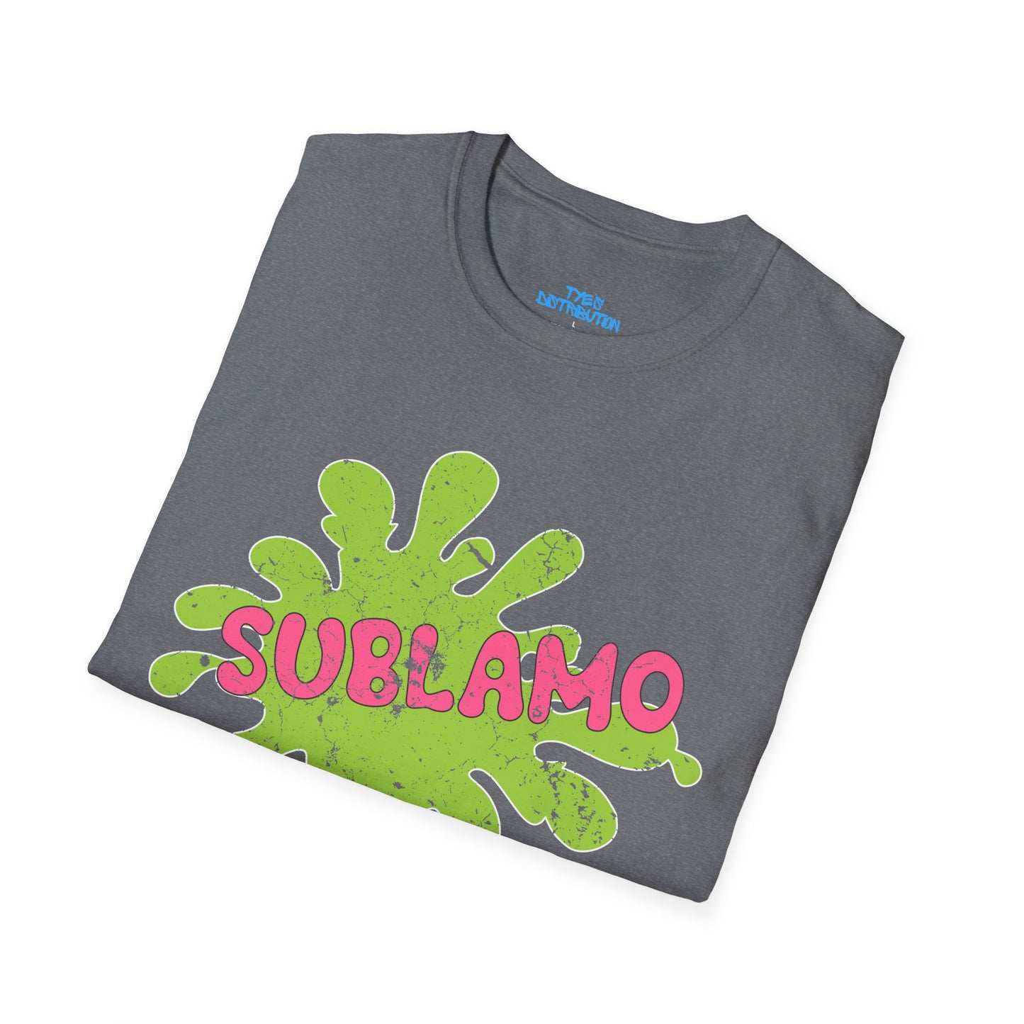 Sublamo Distressed - Unisex Softstyle T-Shirt