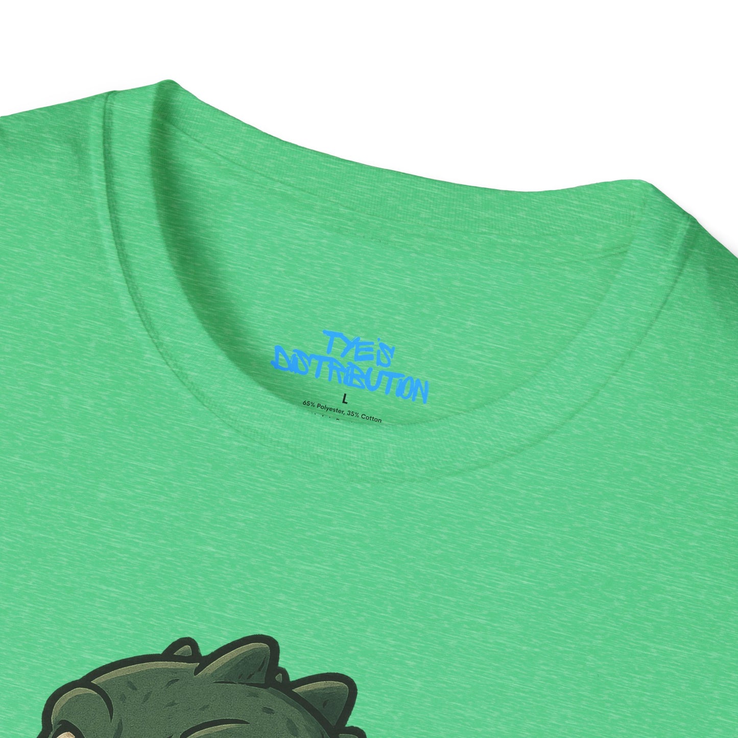 Cute & Bitey Dino - Unisex Softstyle T-Shirt