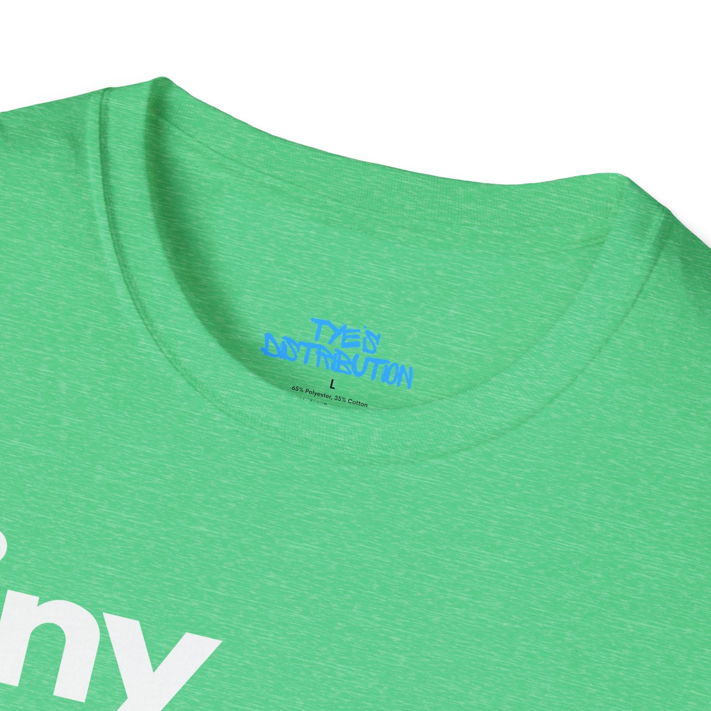 Tiny Human Tamer W/ White Design - Unisex Softstyle T-Shirt