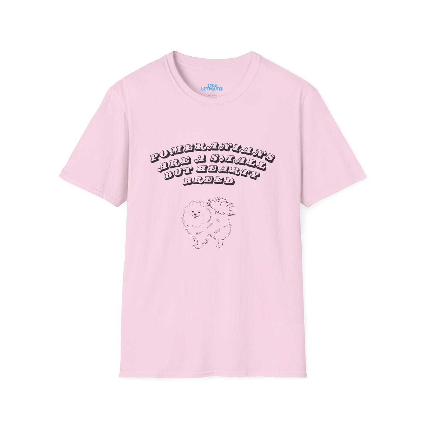 Pomeranians are a Small but Hardy Breed - Unisex Softstyle T-Shirt