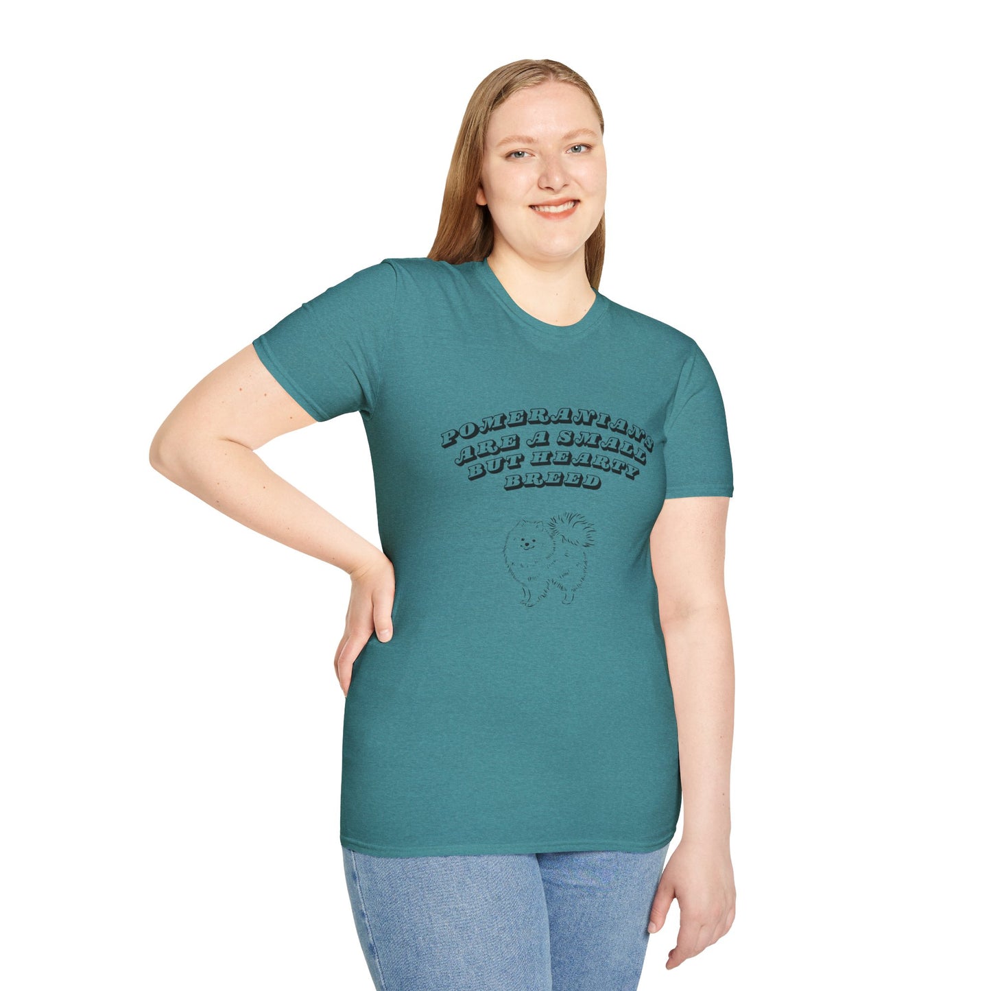 Pomeranians are a Small but Hardy Breed - Unisex Softstyle T-Shirt