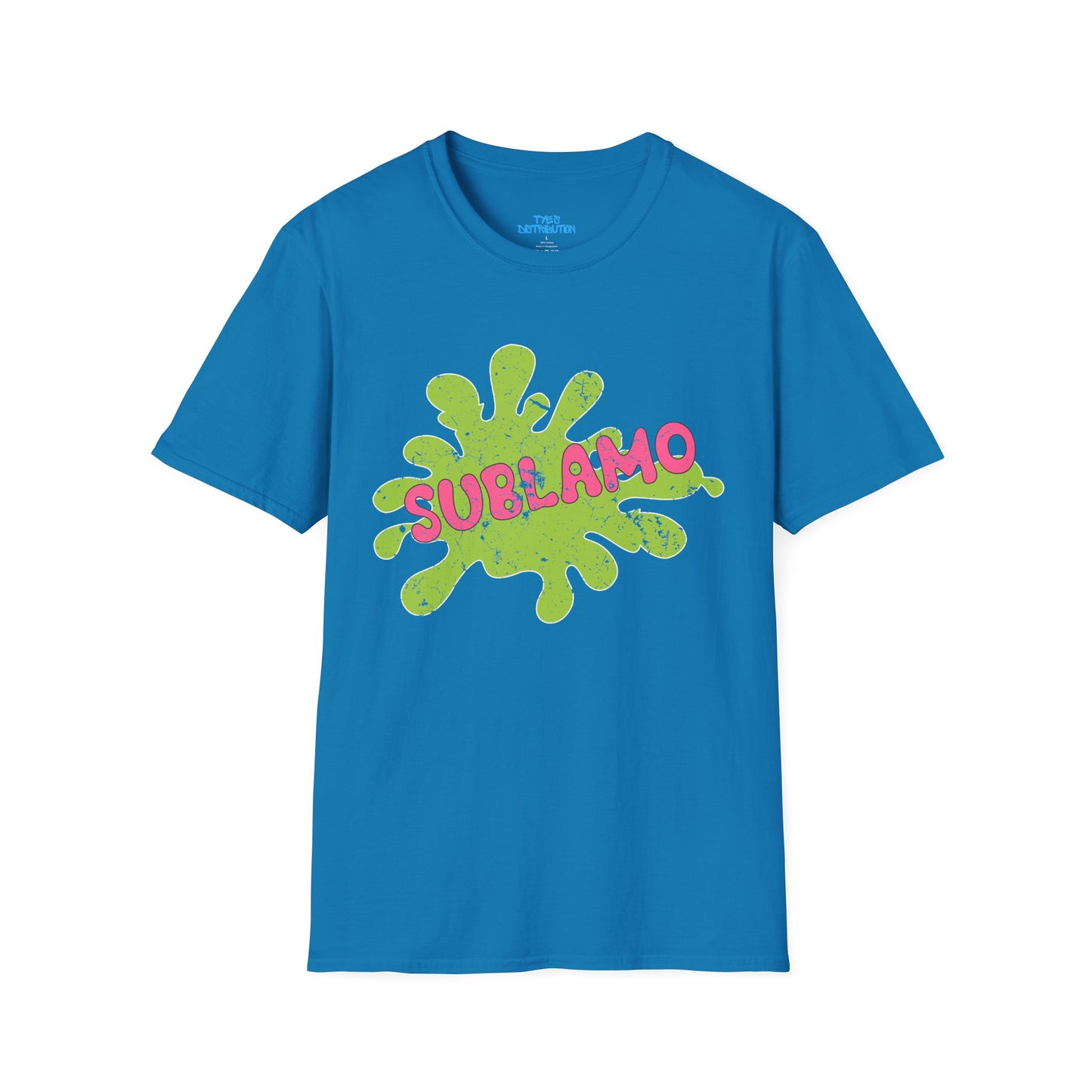 Sublamo Distressed - Unisex Softstyle T-Shirt