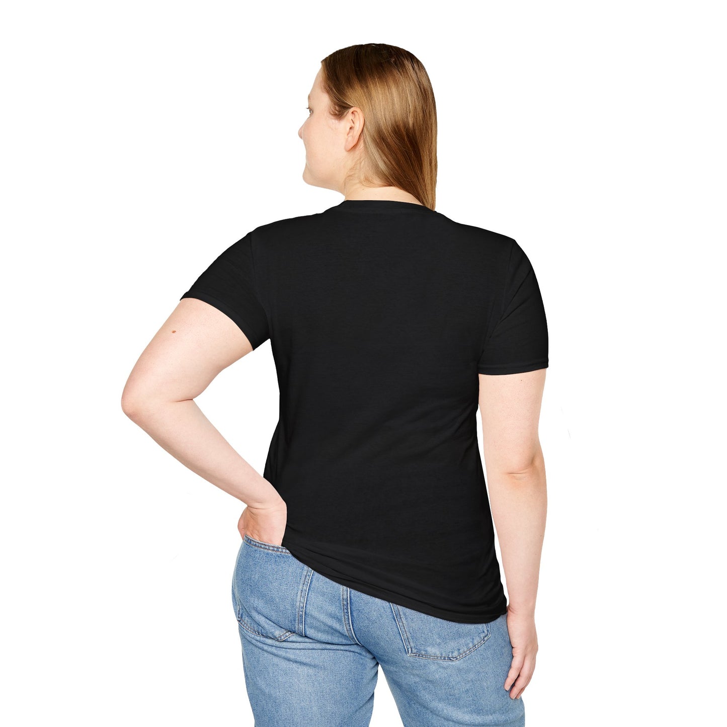 Cute & Bitey /W White Outline - Unisex Softstyle T-Shirt