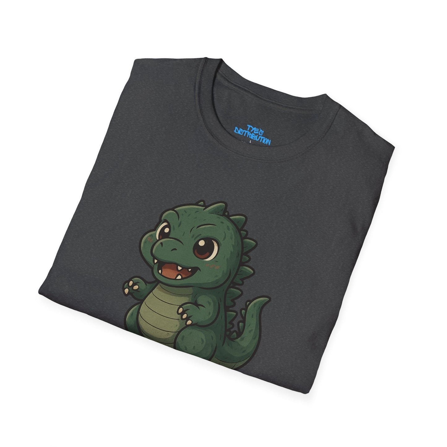 Cute & Bitey Dino - Unisex Softstyle T-Shirt