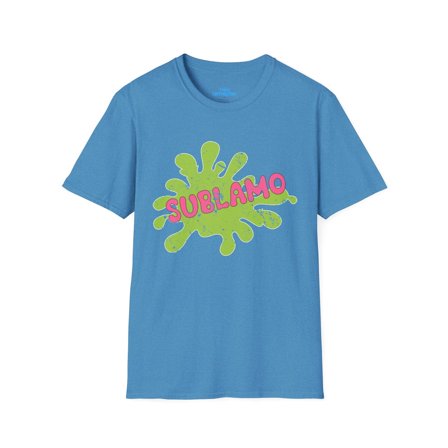 Sublamo Distressed - Unisex Softstyle T-Shirt