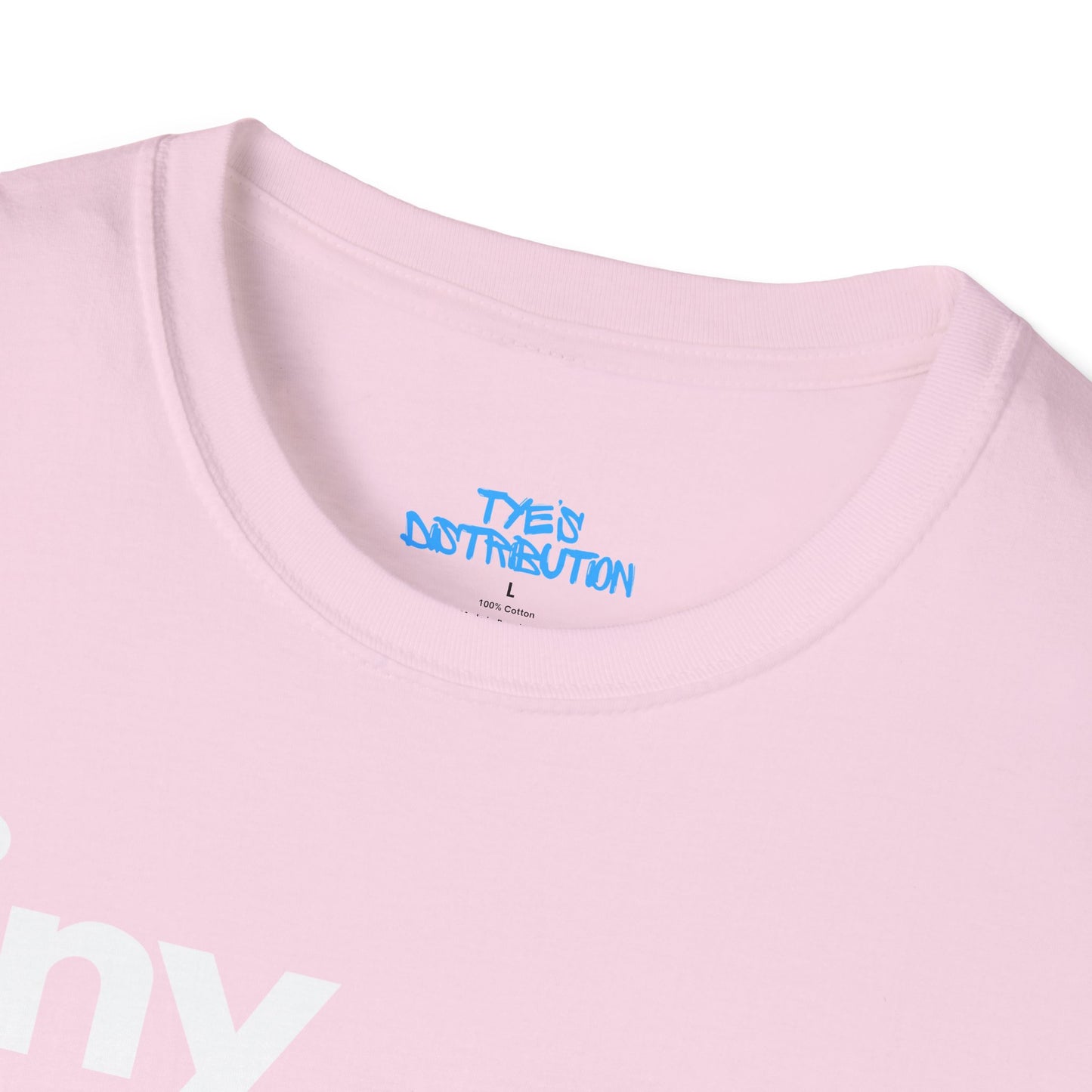 Tiny Human Tamer W/ White Design - Unisex Softstyle T-Shirt