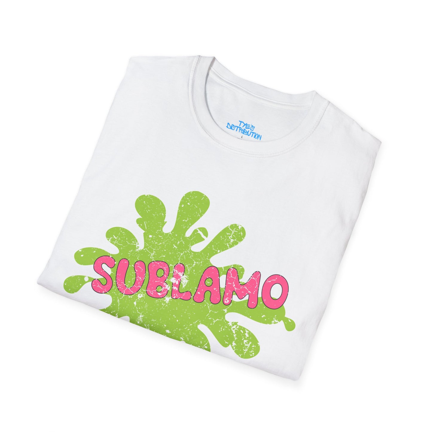 Sublamo Distressed - Unisex Softstyle T-Shirt