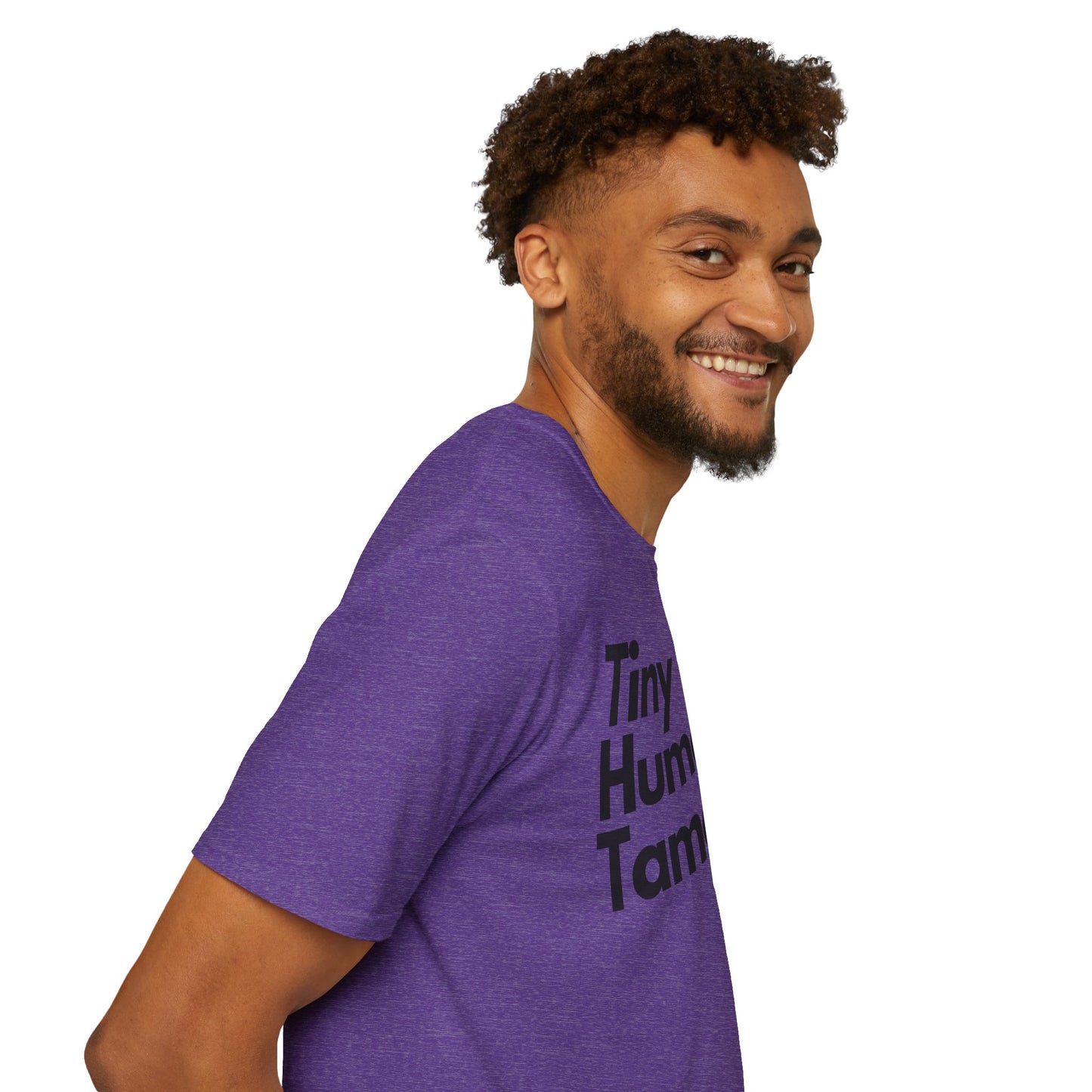 Tiny Human Tamer W/ Black Design - Unisex Softstyle T-Shirt