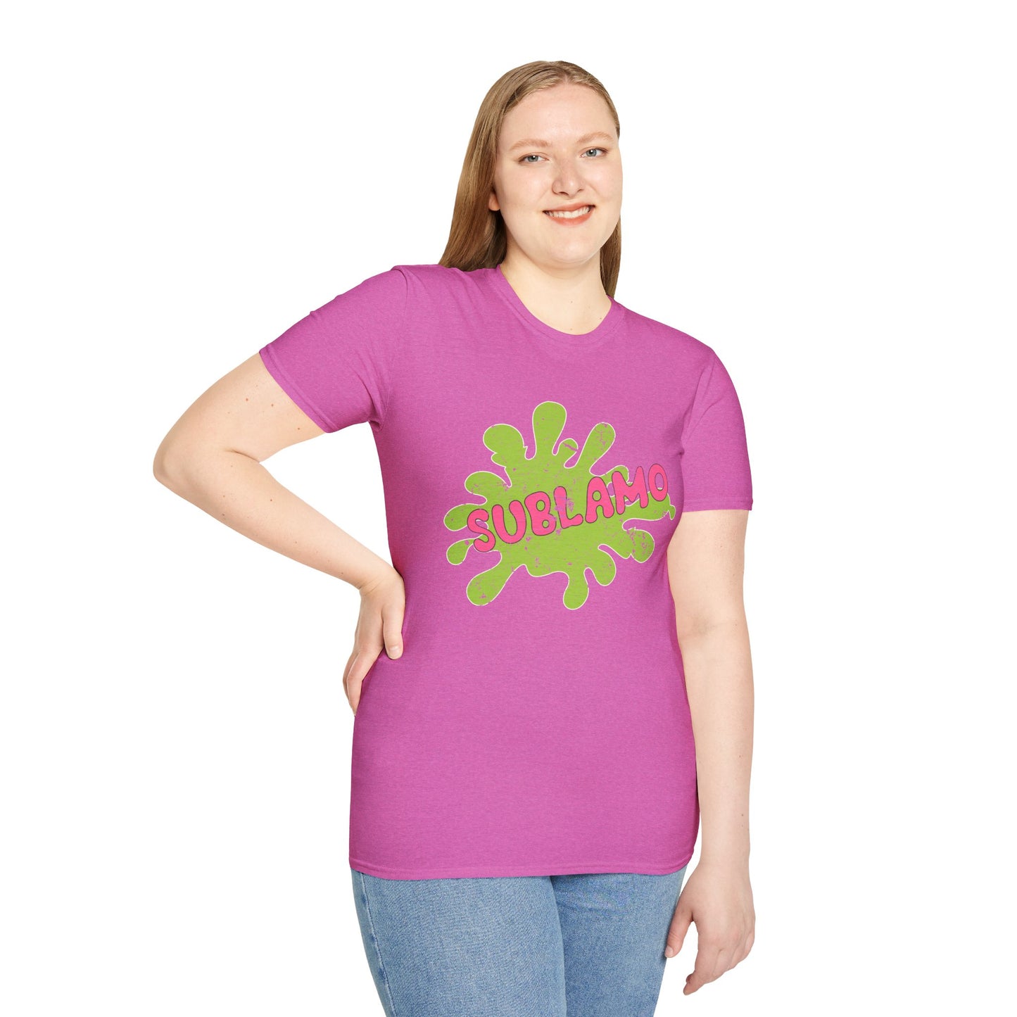 Sublamo Distressed - Unisex Softstyle T-Shirt