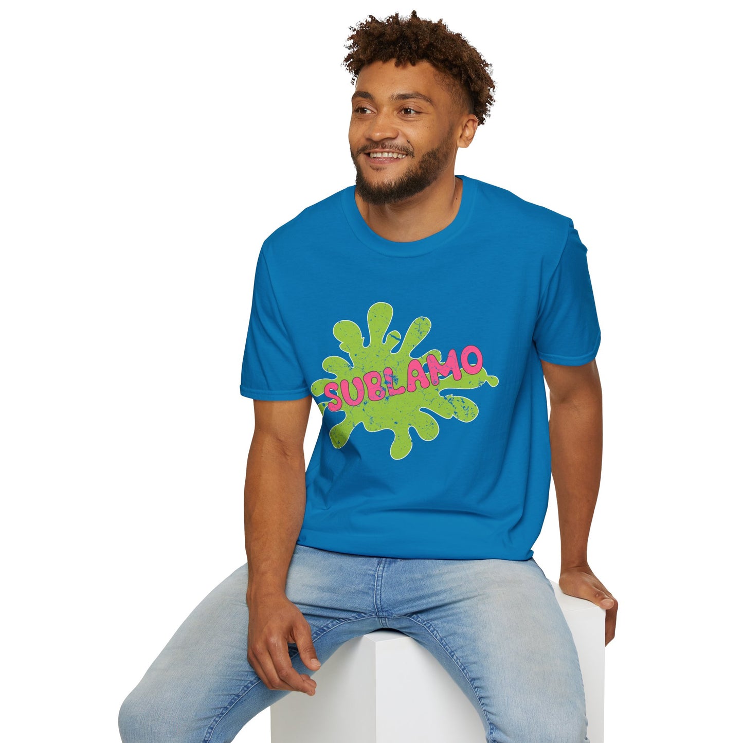 Sublamo Distressed - Unisex Softstyle T-Shirt