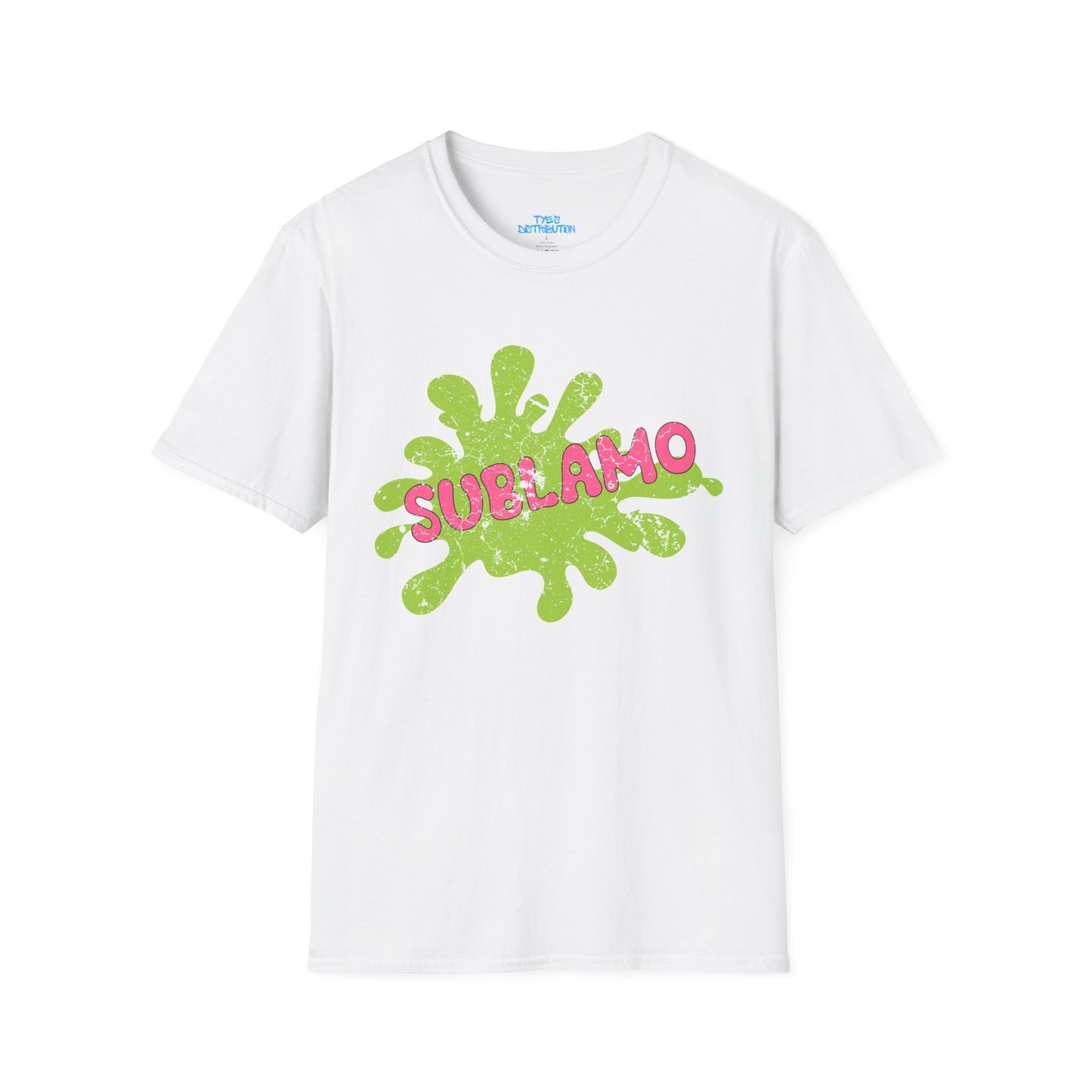 Sublamo Distressed - Unisex Softstyle T-Shirt