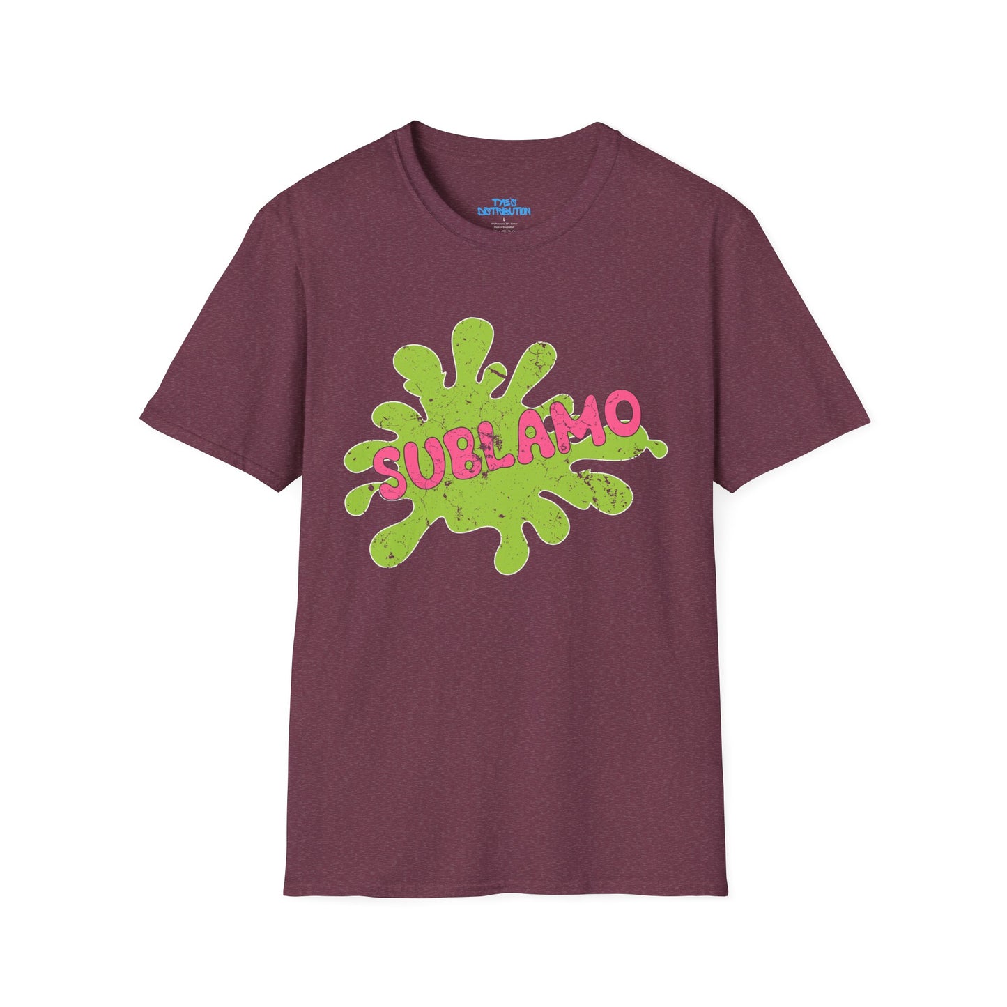 Sublamo Distressed - Unisex Softstyle T-Shirt