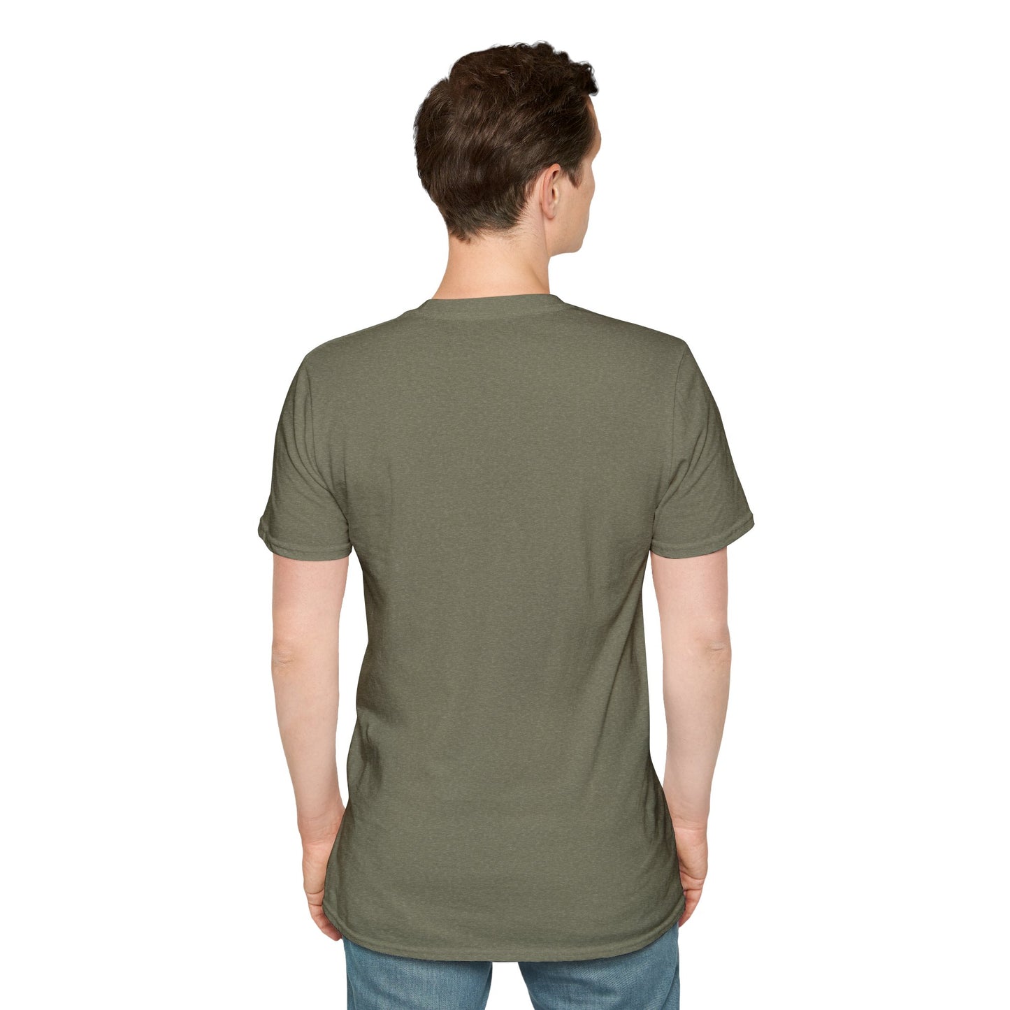 Tiny Human Tamer W/ White Design - Unisex Softstyle T-Shirt