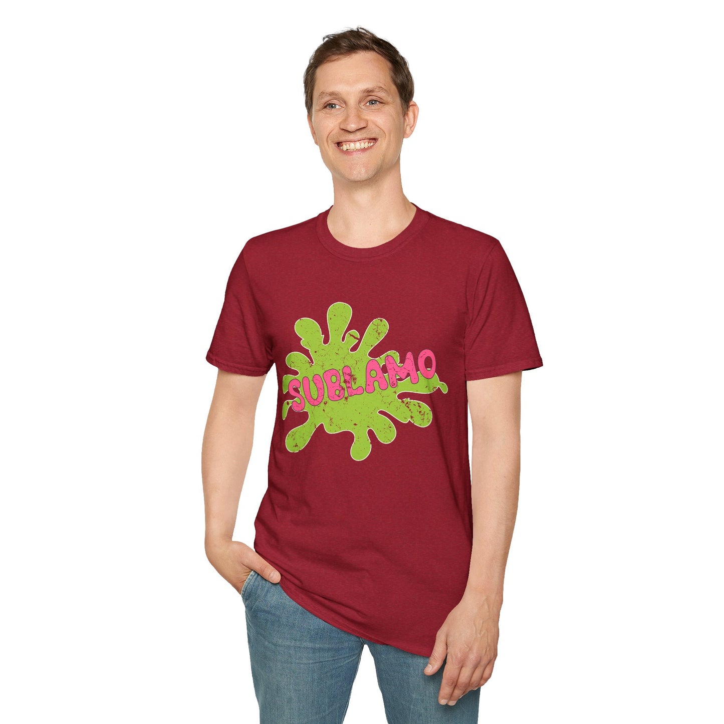 Sublamo Distressed - Unisex Softstyle T-Shirt