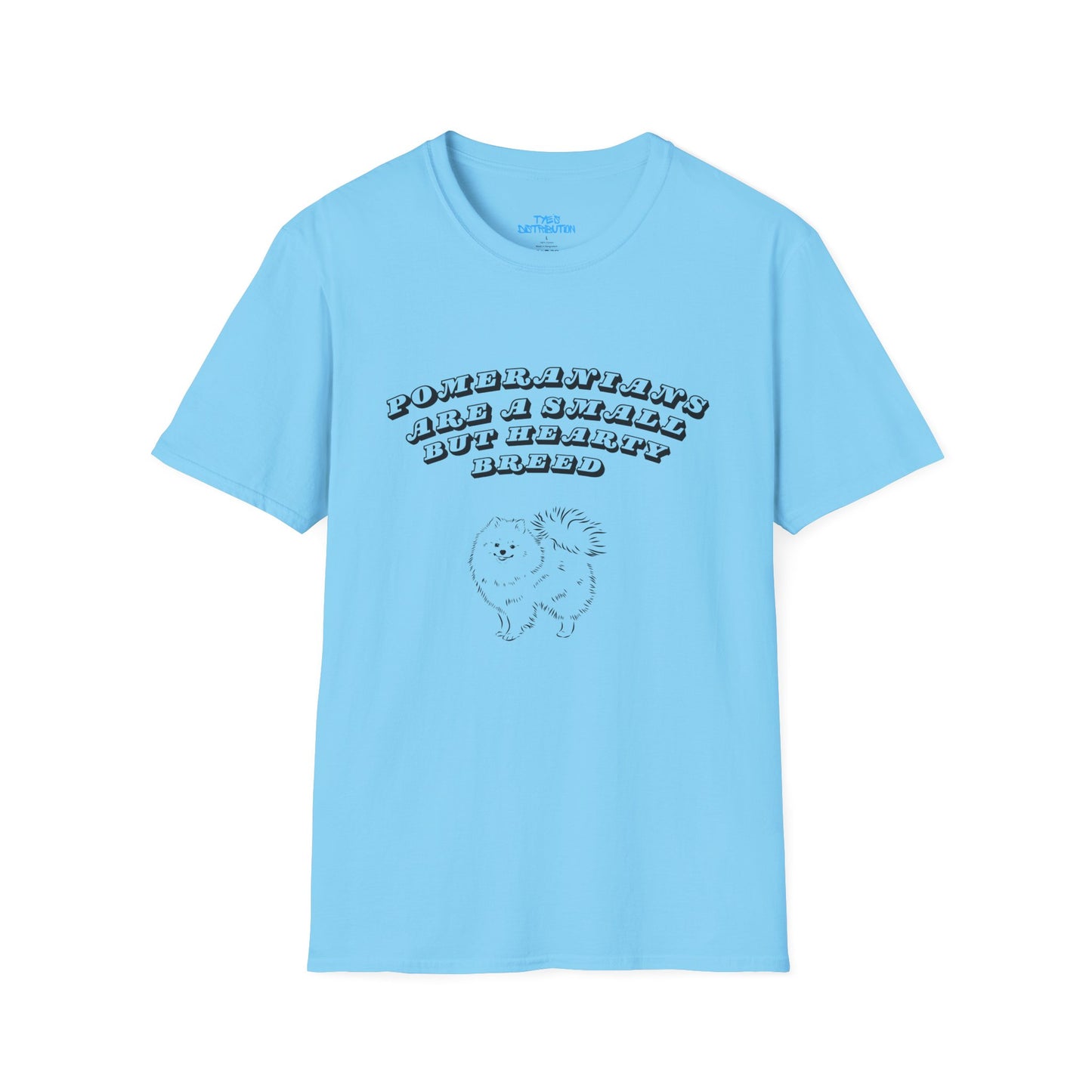 Pomeranians are a Small but Hardy Breed - Unisex Softstyle T-Shirt
