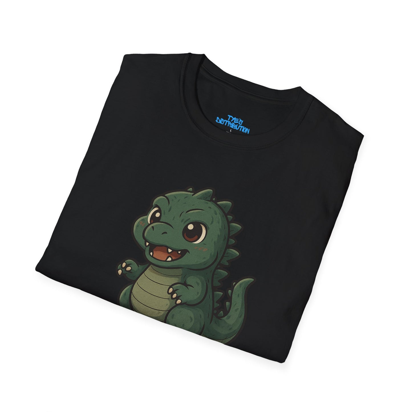 Cute & Bitey /W White Outline - Unisex Softstyle T-Shirt