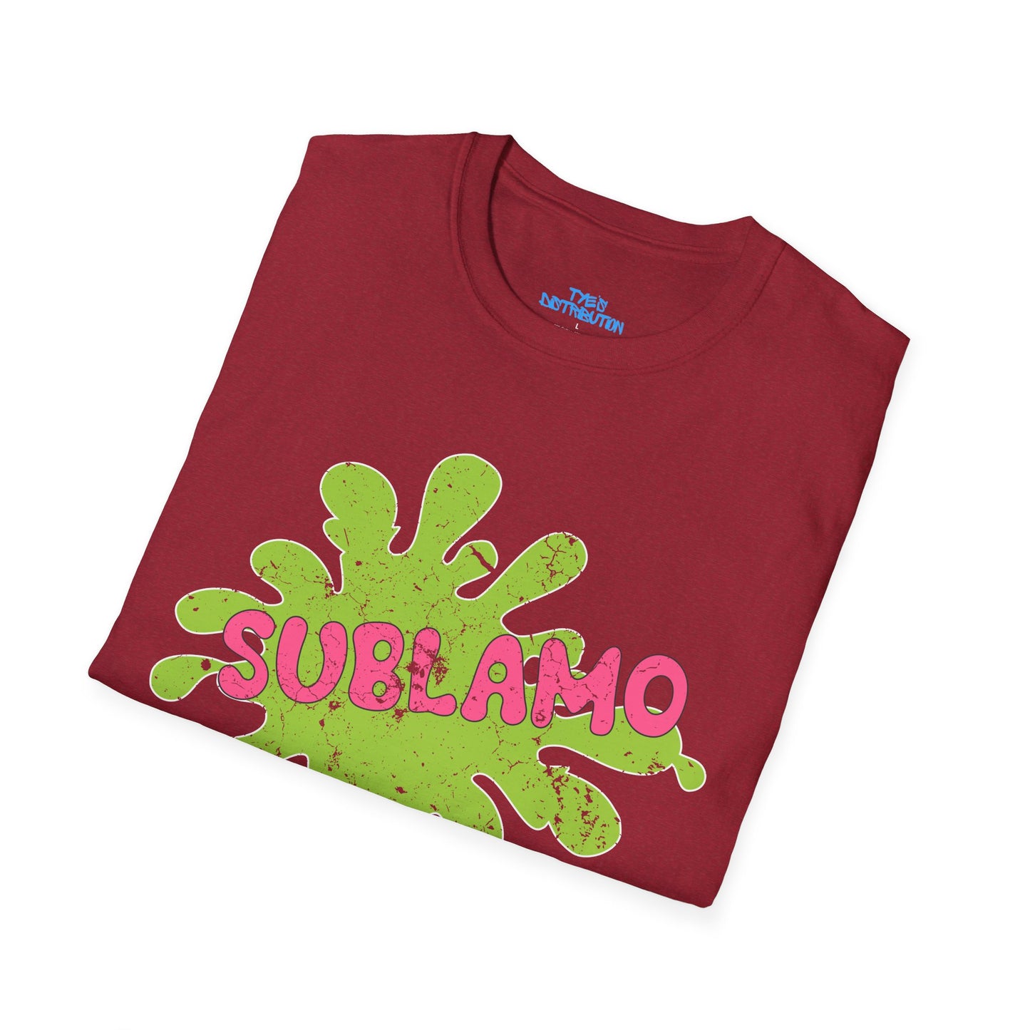 Sublamo Distressed - Unisex Softstyle T-Shirt