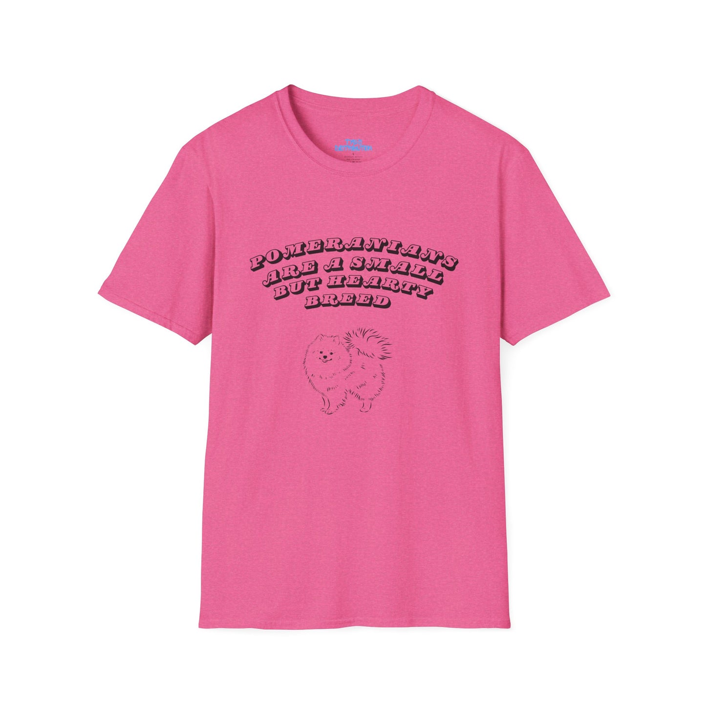 Pomeranians are a Small but Hardy Breed - Unisex Softstyle T-Shirt