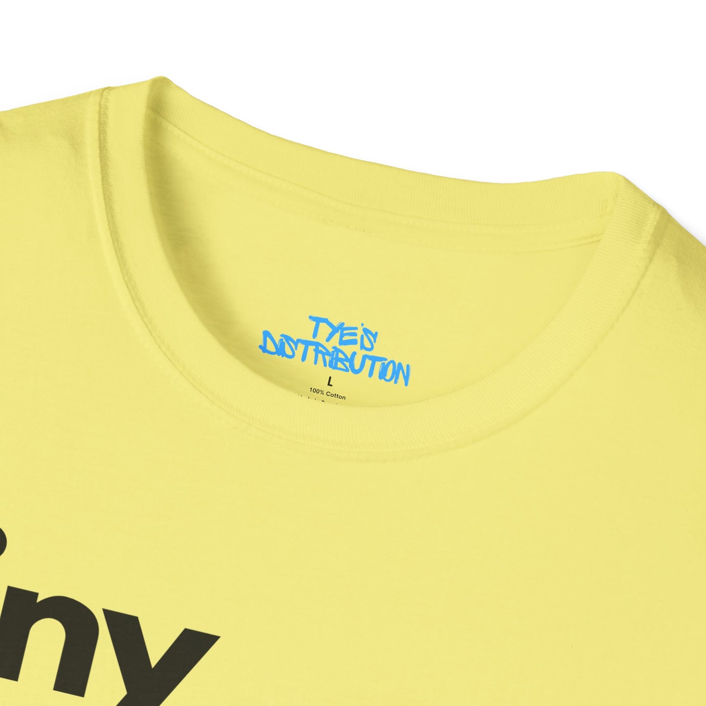 Tiny Human Tamer W/ Black Design - Unisex Softstyle T-Shirt