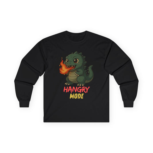 Hangry Mode Dino - Unisex Ultra Cotton Long Sleeve Tee