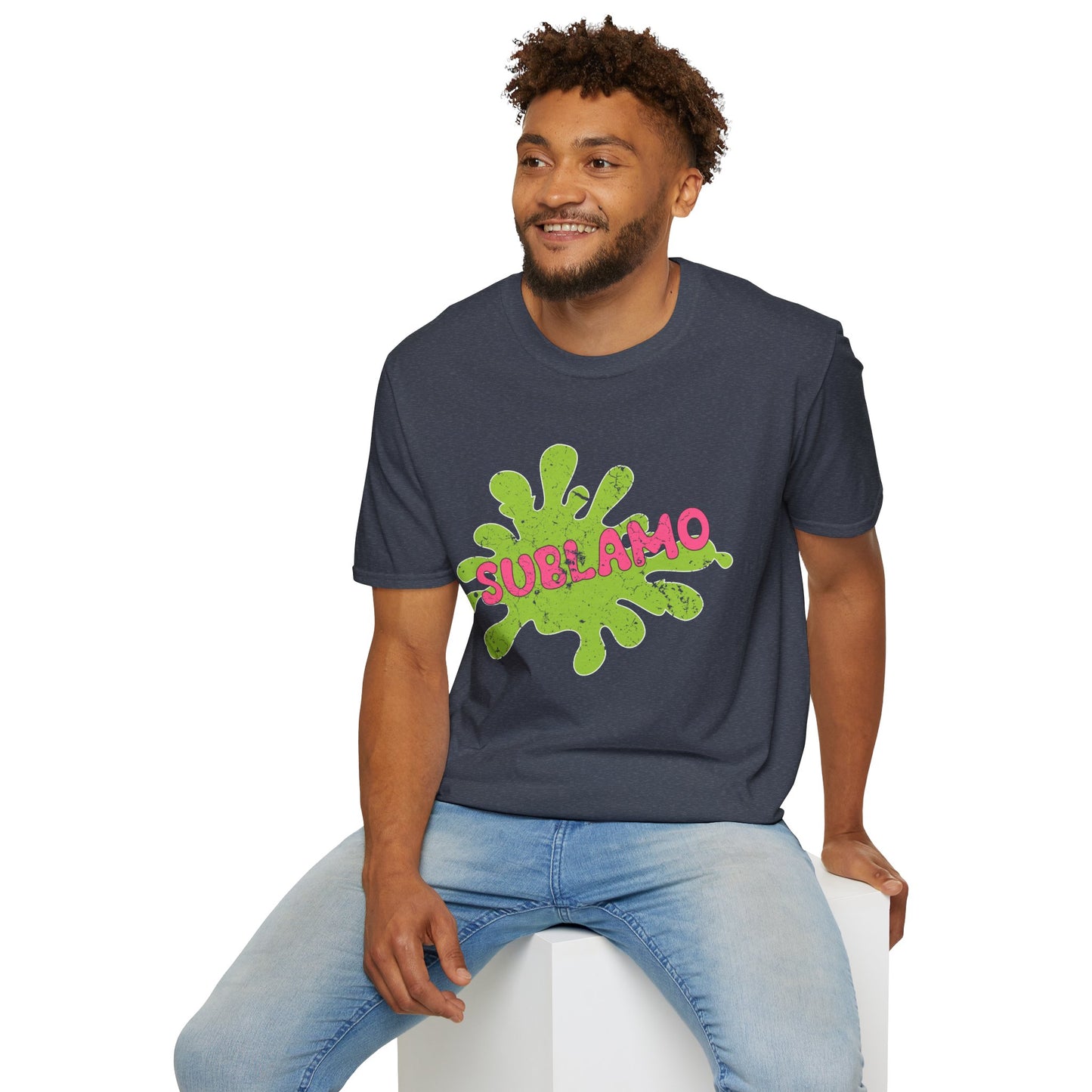 Sublamo Distressed - Unisex Softstyle T-Shirt