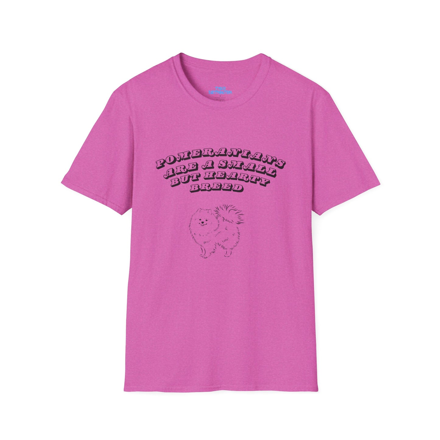 Pomeranians are a Small but Hardy Breed - Unisex Softstyle T-Shirt