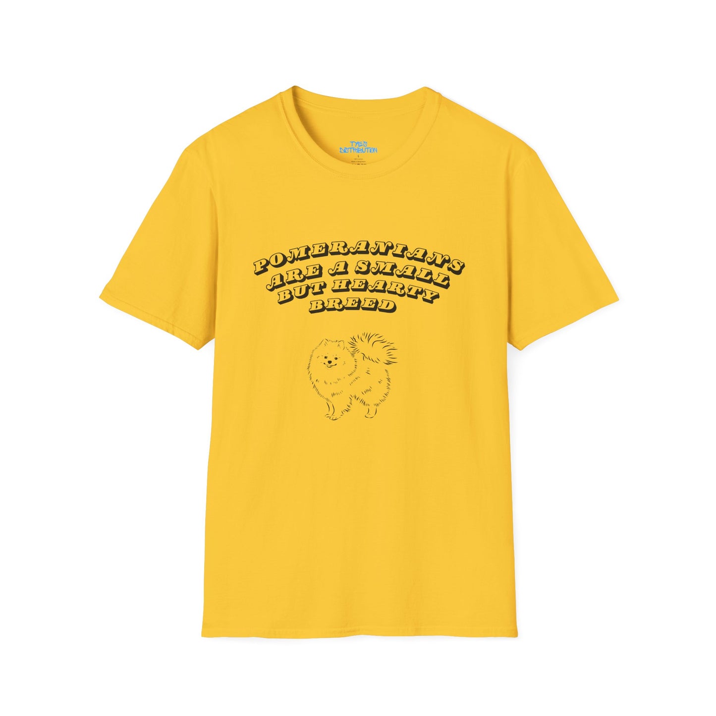 Pomeranians are a Small but Hardy Breed - Unisex Softstyle T-Shirt