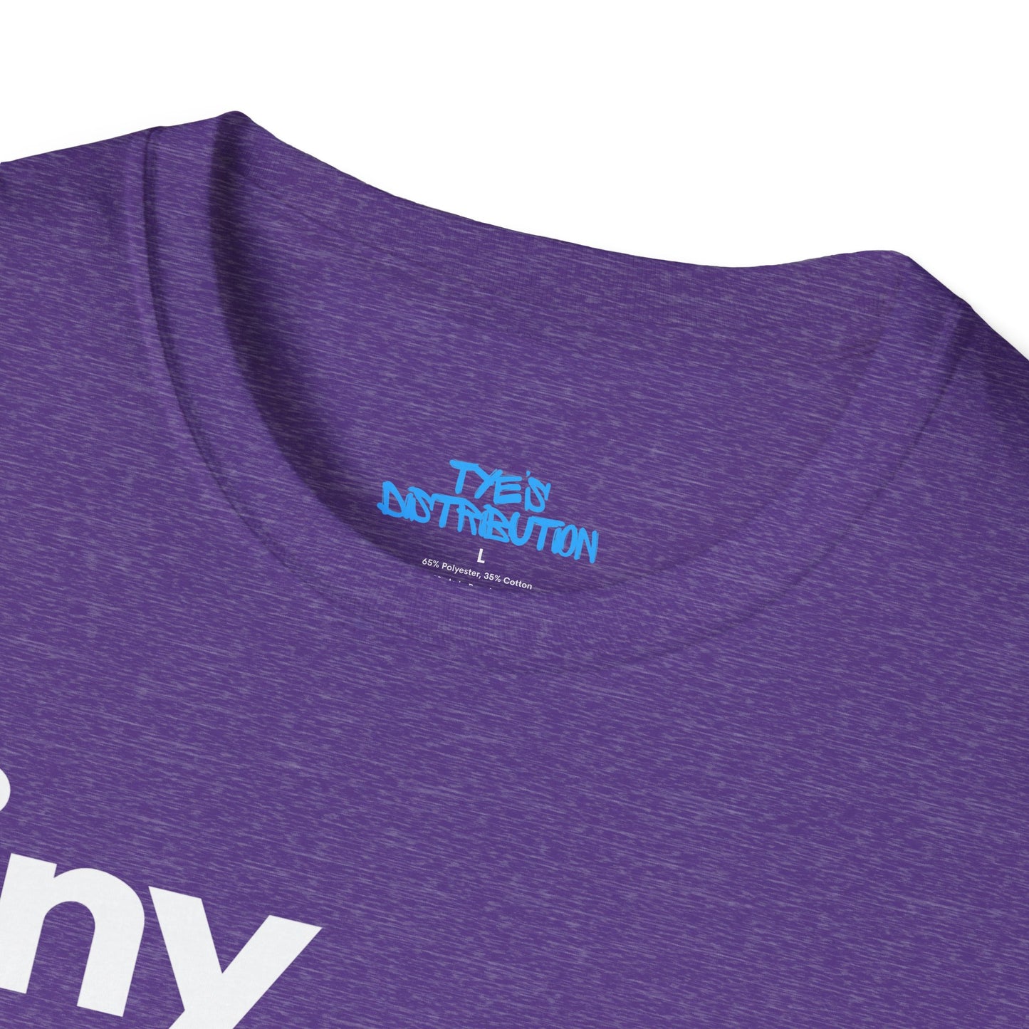Tiny Human Tamer W/ White Design - Unisex Softstyle T-Shirt