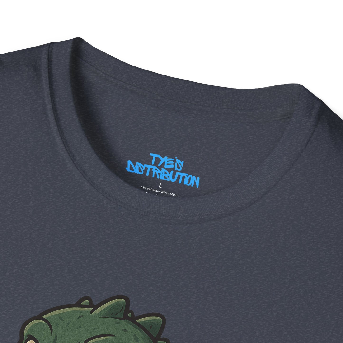 Cute & Bitey Dino - Unisex Softstyle T-Shirt