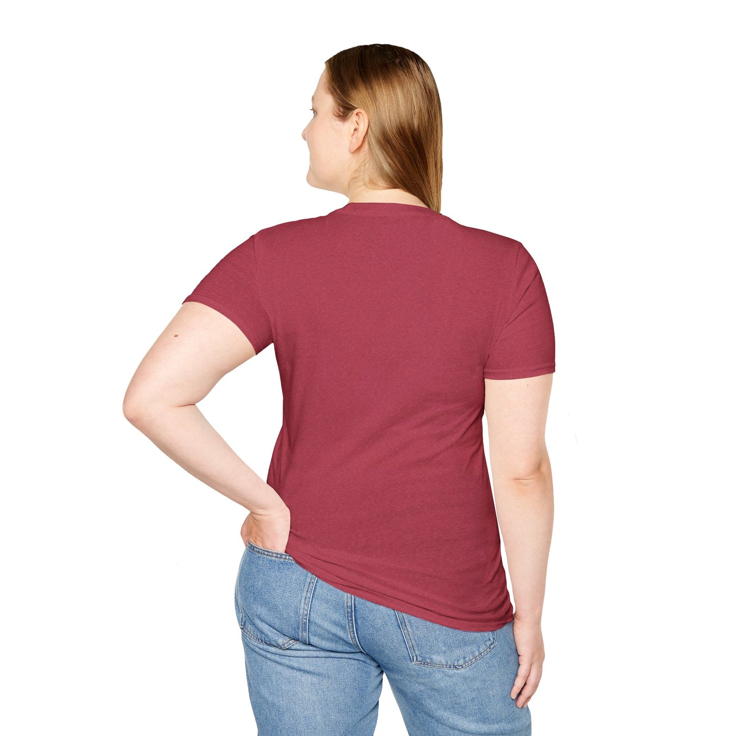 Cute & Bitey /W White Outline - Unisex Softstyle T-Shirt