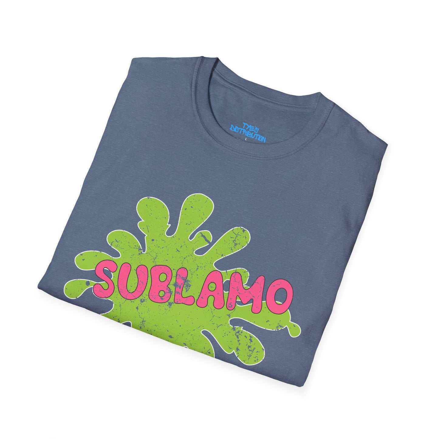 Sublamo Distressed - Unisex Softstyle T-Shirt