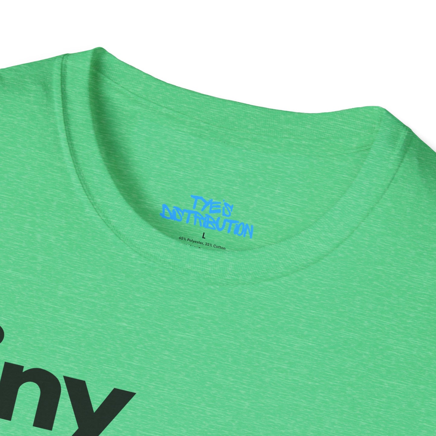 Tiny Human Tamer W/ Black Design - Unisex Softstyle T-Shirt