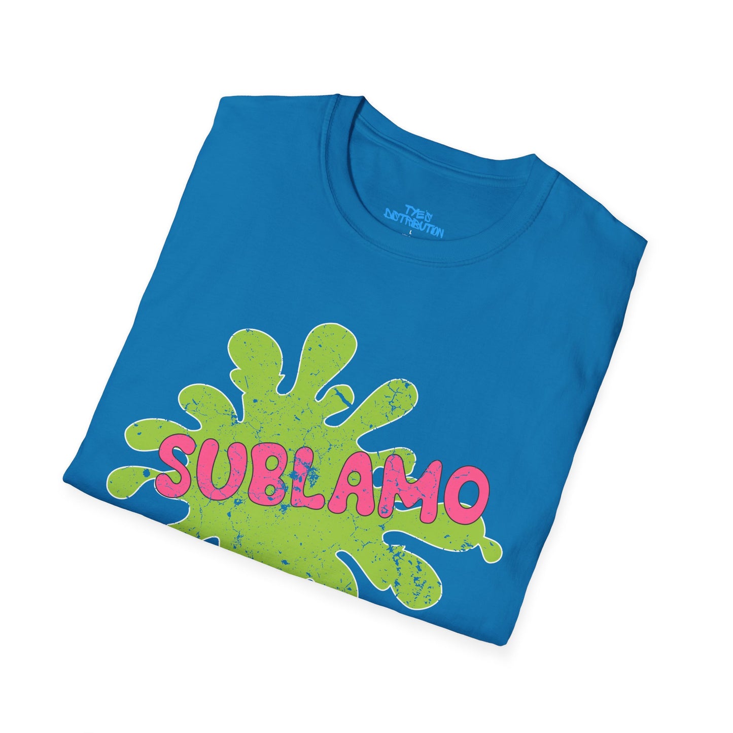 Sublamo Distressed - Unisex Softstyle T-Shirt