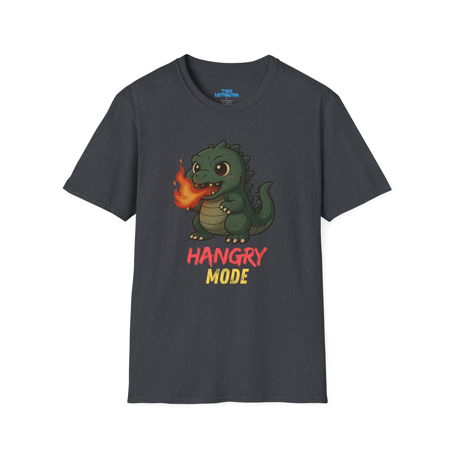 Hangry Mode Dino - Unisex Softstyle T-Shirt